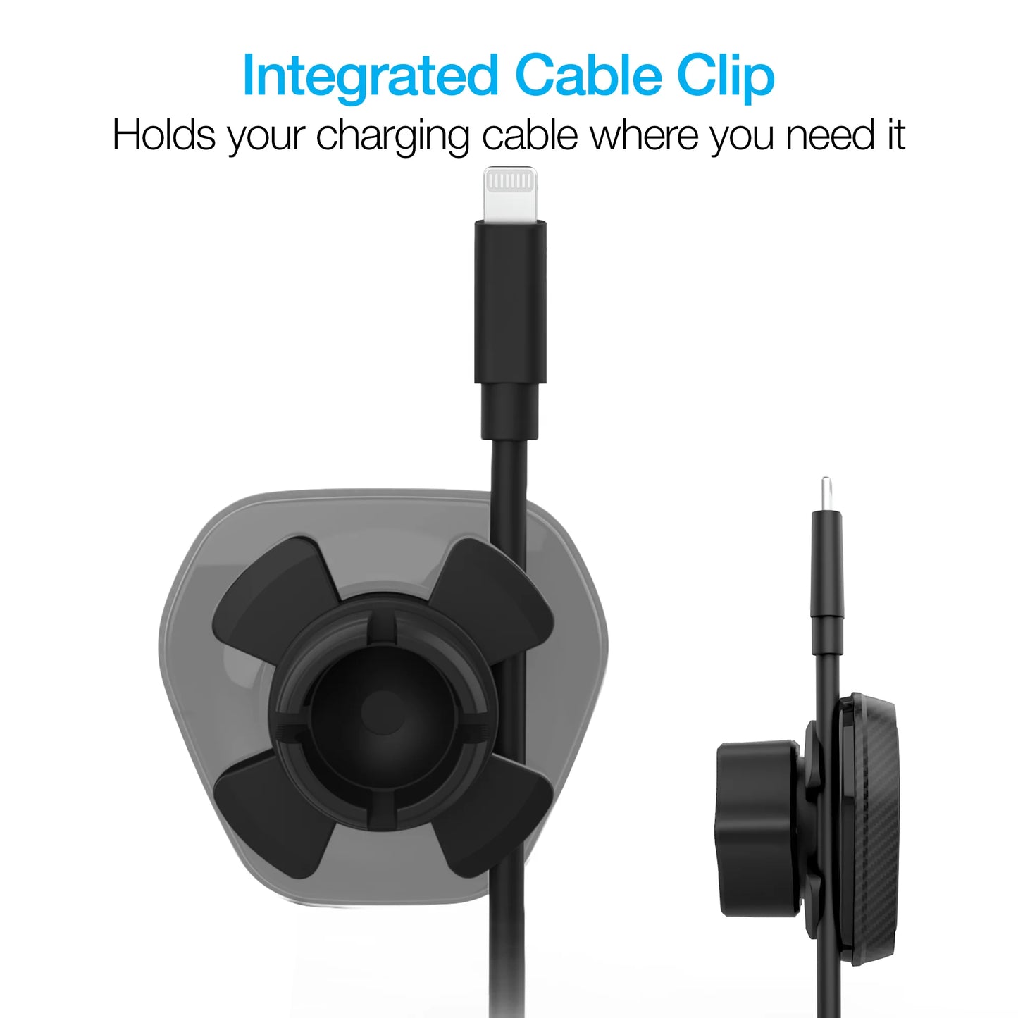Naztech Magbuddy Elite Windshield Mount - Effortless Installation & Secure Grip