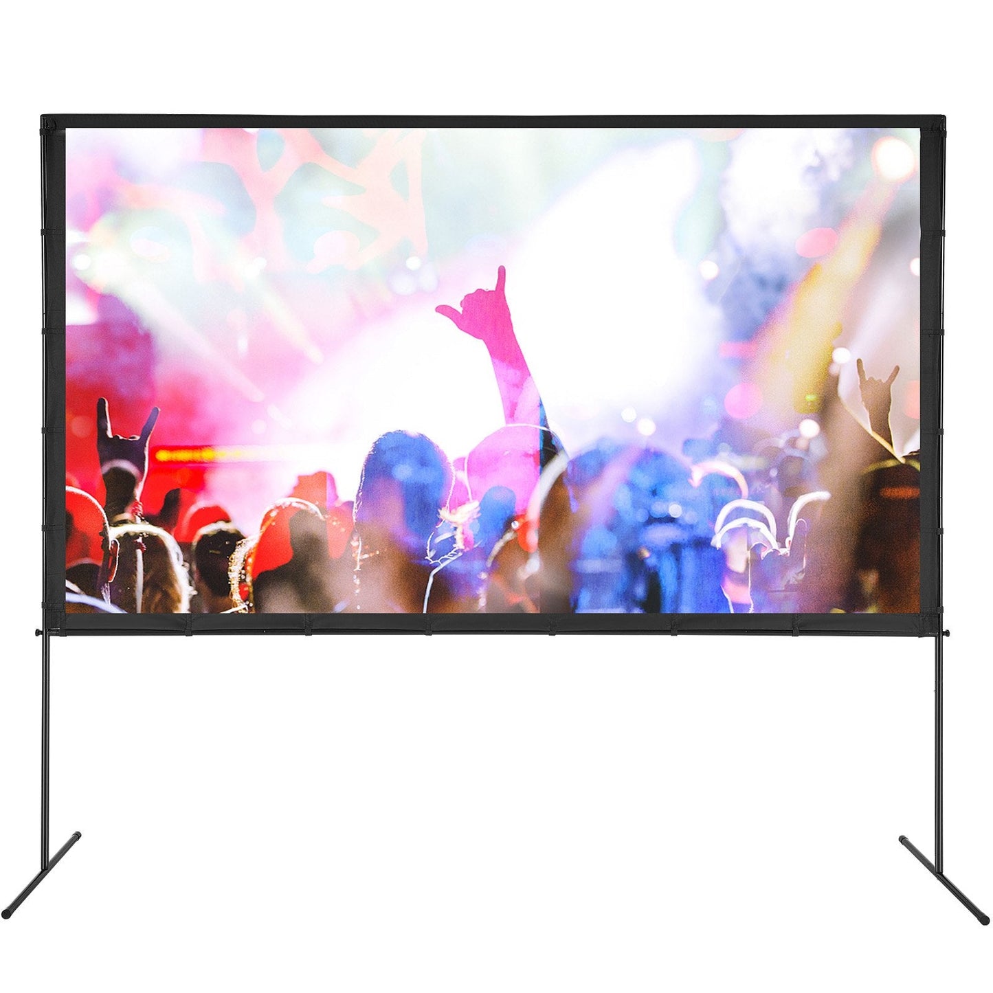 VEVOR Projector Screen with Stand, 120 Inch