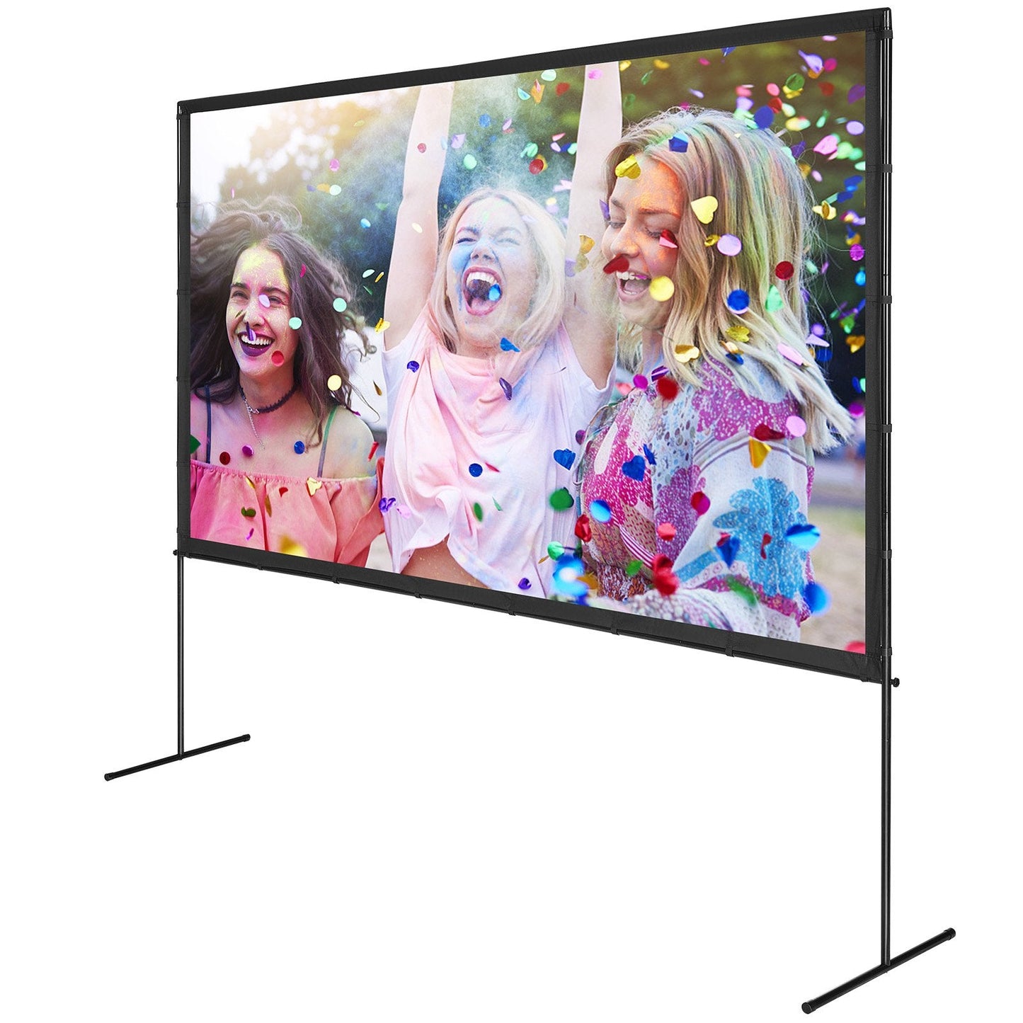 VEVOR Projector Screen with Stand, 120 Inch