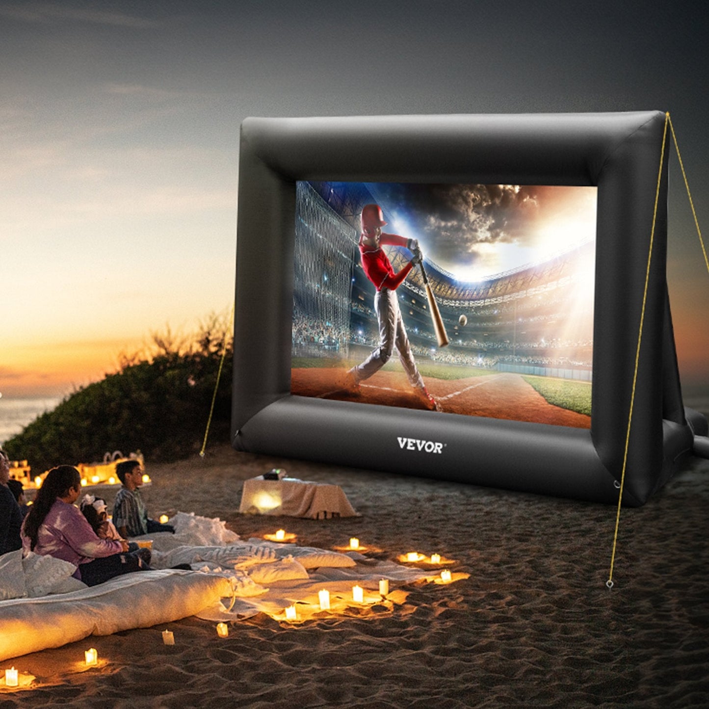 VEVOR 24FT Inflatable Movie Screen