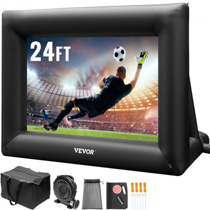 VEVOR 24FT Inflatable Movie Screen